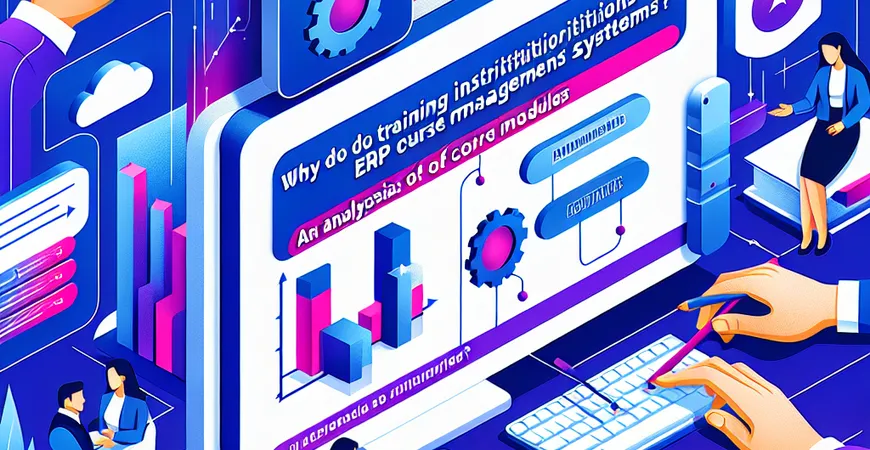  为什么培训机构需要ERP课程管理系统？核心模块分析